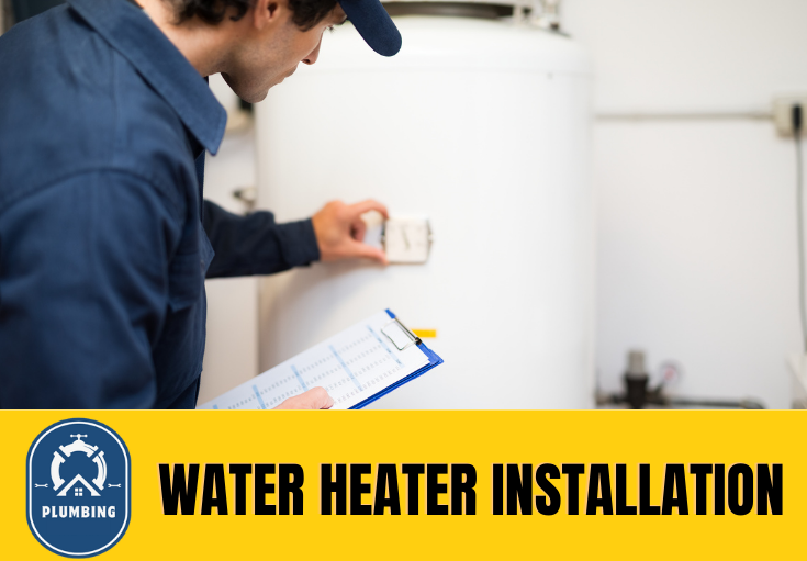 water heater installation Pudsey